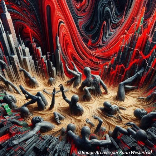 INFLUENCE DES ÉLITES Image AI créée par Karin Westerfeld
